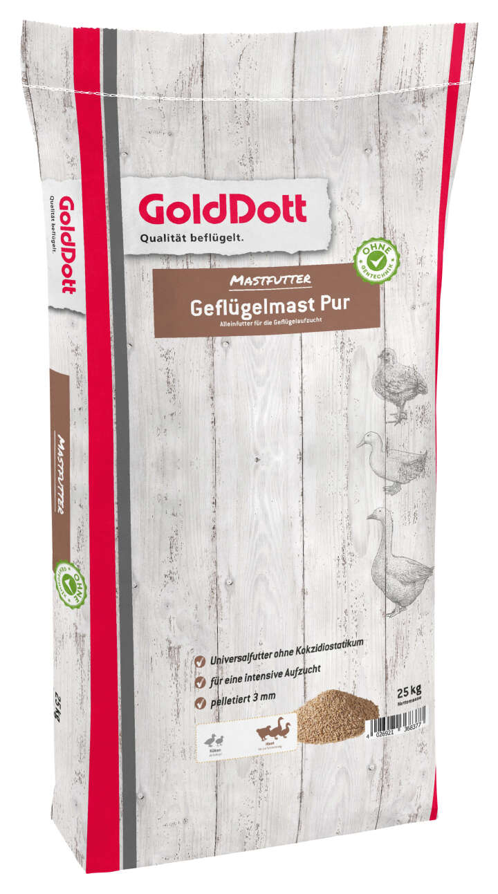 Golddott Geflügelmast Pur